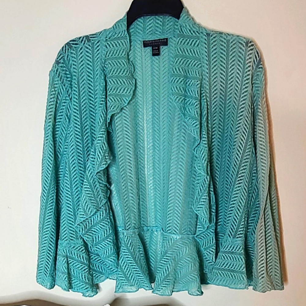 Connected Apparel Women's sheer top